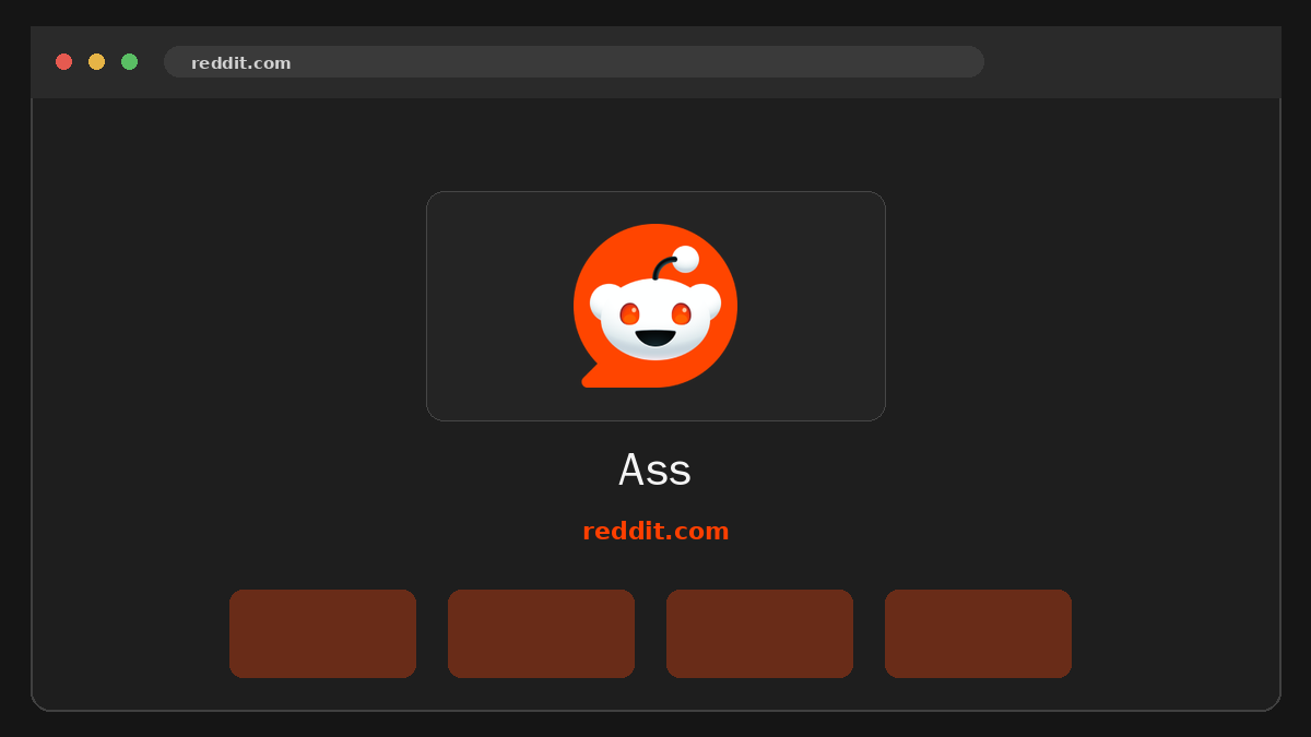 Ass · Aperçu du site