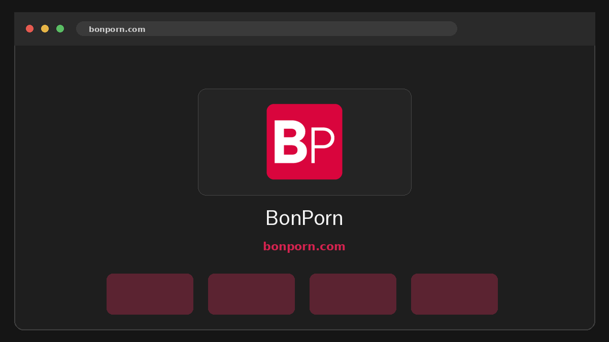 BonPorn · Aperçu du site