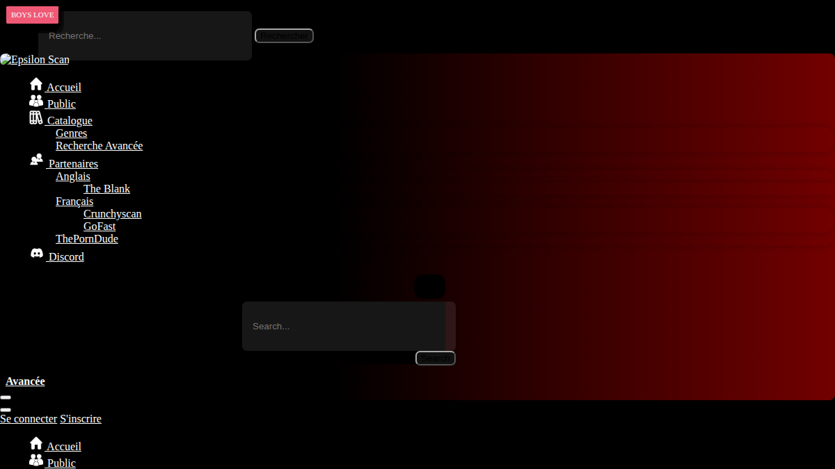 Epsilon Scan · Aperçu du site
