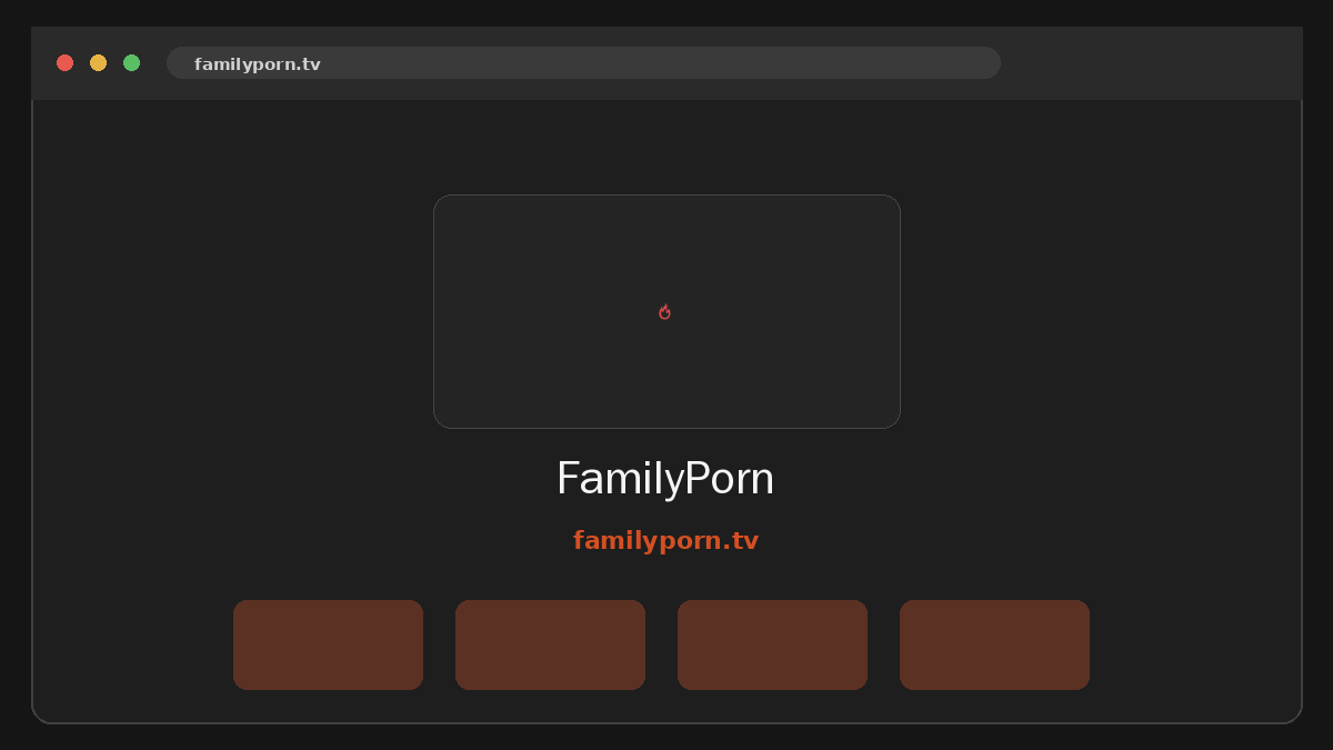 FamilyPorn · Aperçu du site