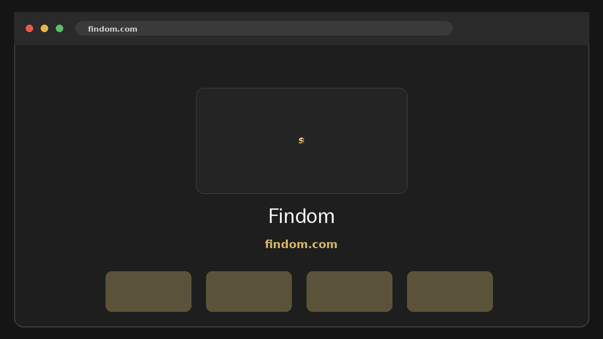 Findom · Aperçu du site
