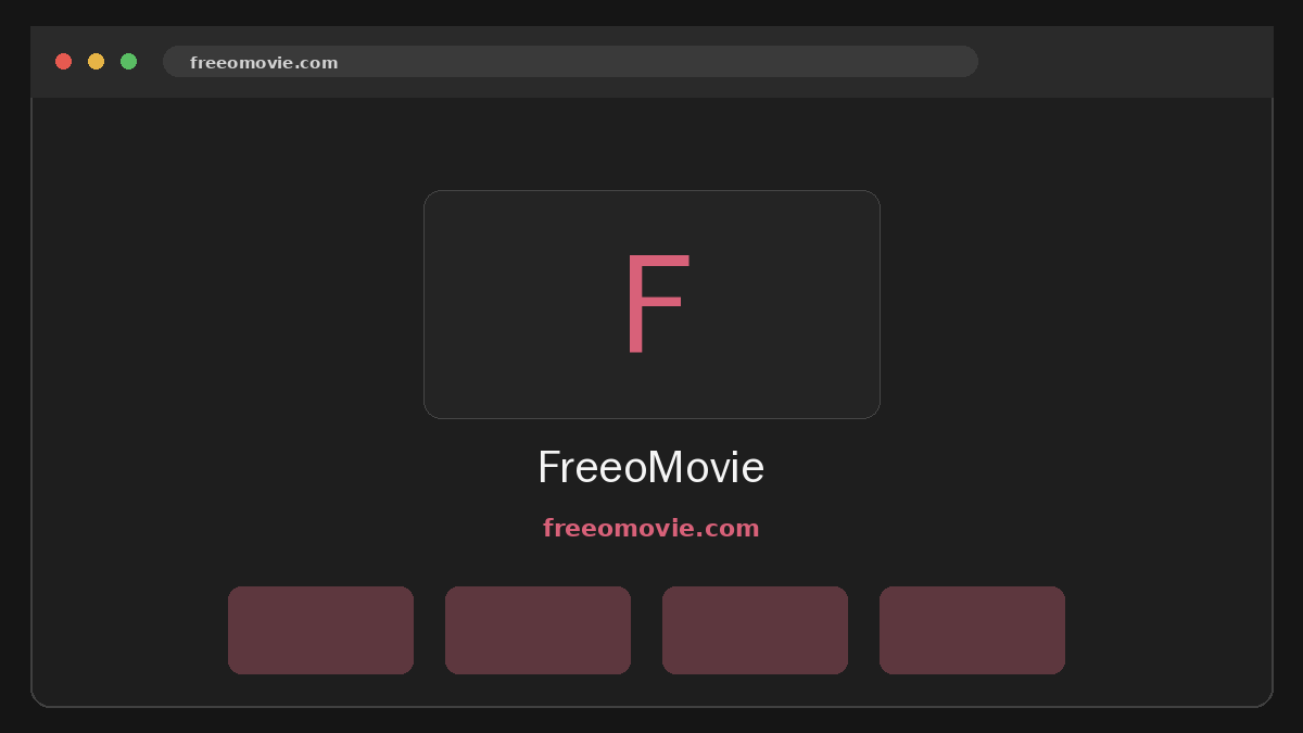 FreeoMovie · Aperçu du site