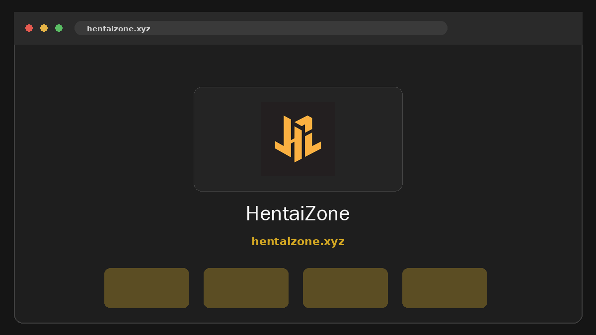 HentaiZone · Aperçu du site