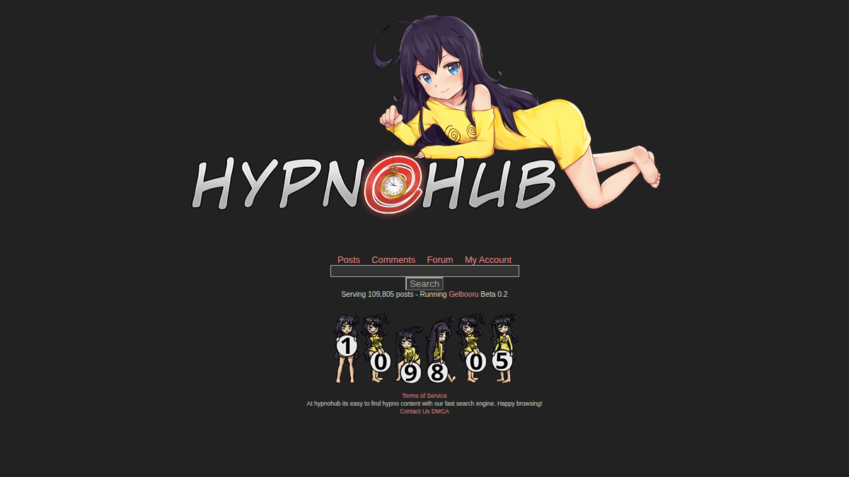 HypnoHub · Aperçu du site