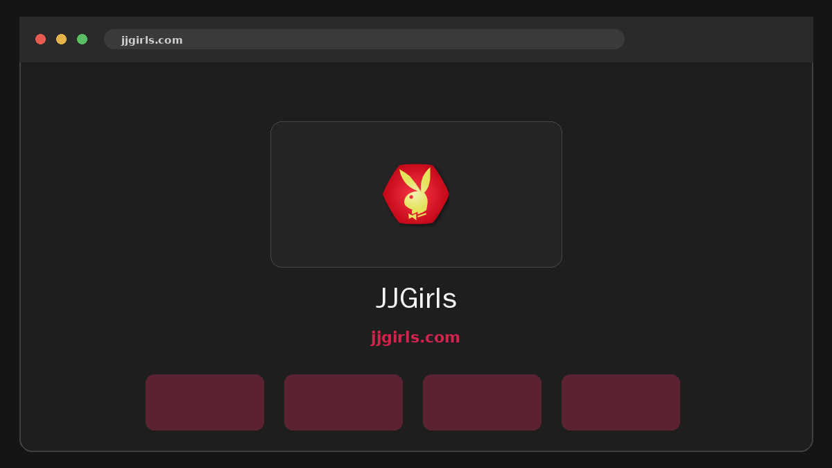 JJgirls · Aperçu du site
