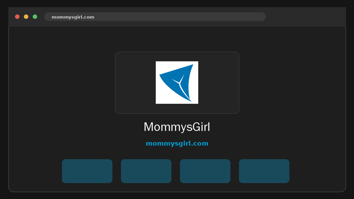 MommysGirl · Aperçu du site