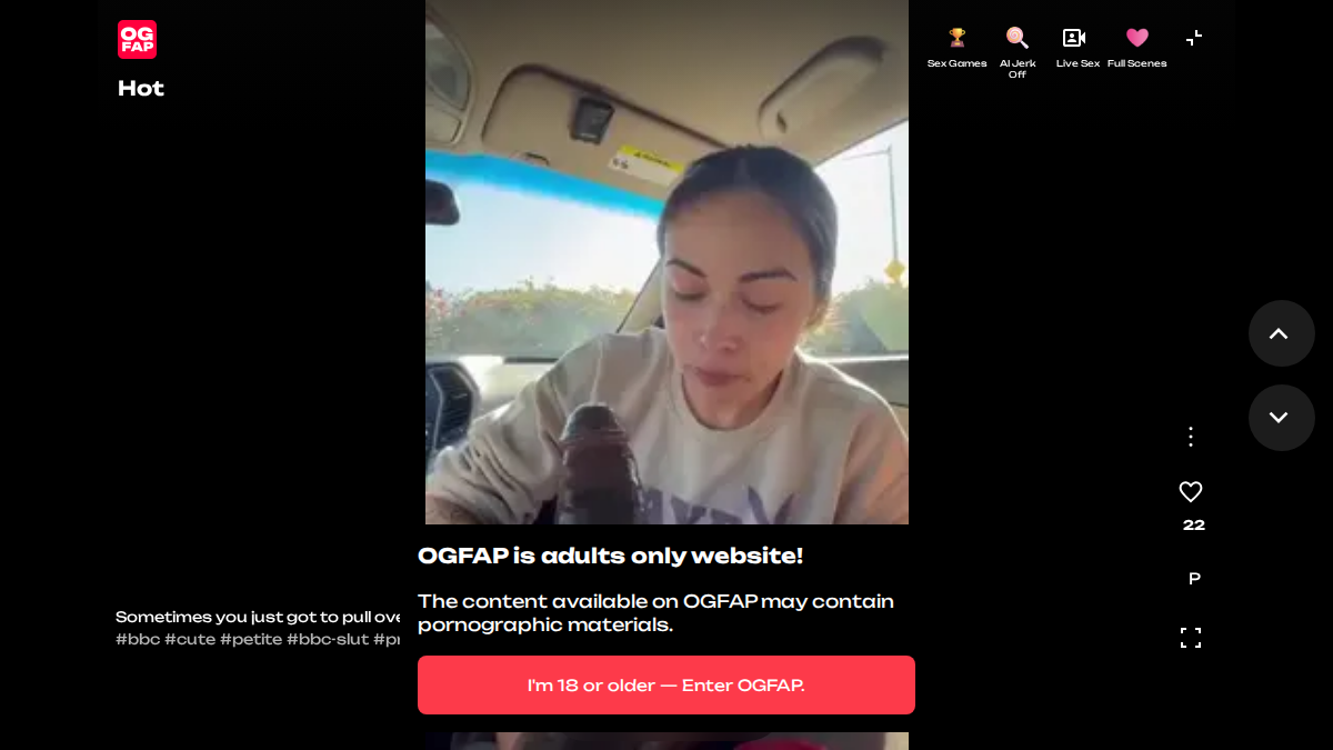 OGFAP · Aperçu du site