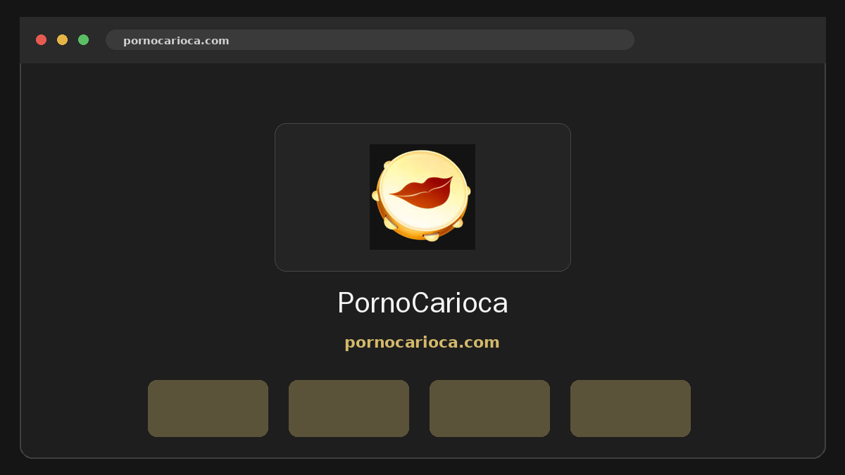 PornoCarioca · Aperçu du site